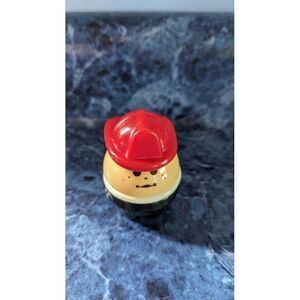 Vintage‎ Little Tikes Chunky People Fireman Fire Fighter Red Hat